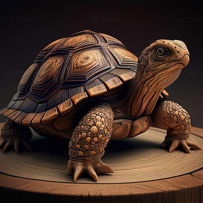 3D model Jonathan Turtle famous animal (STL)